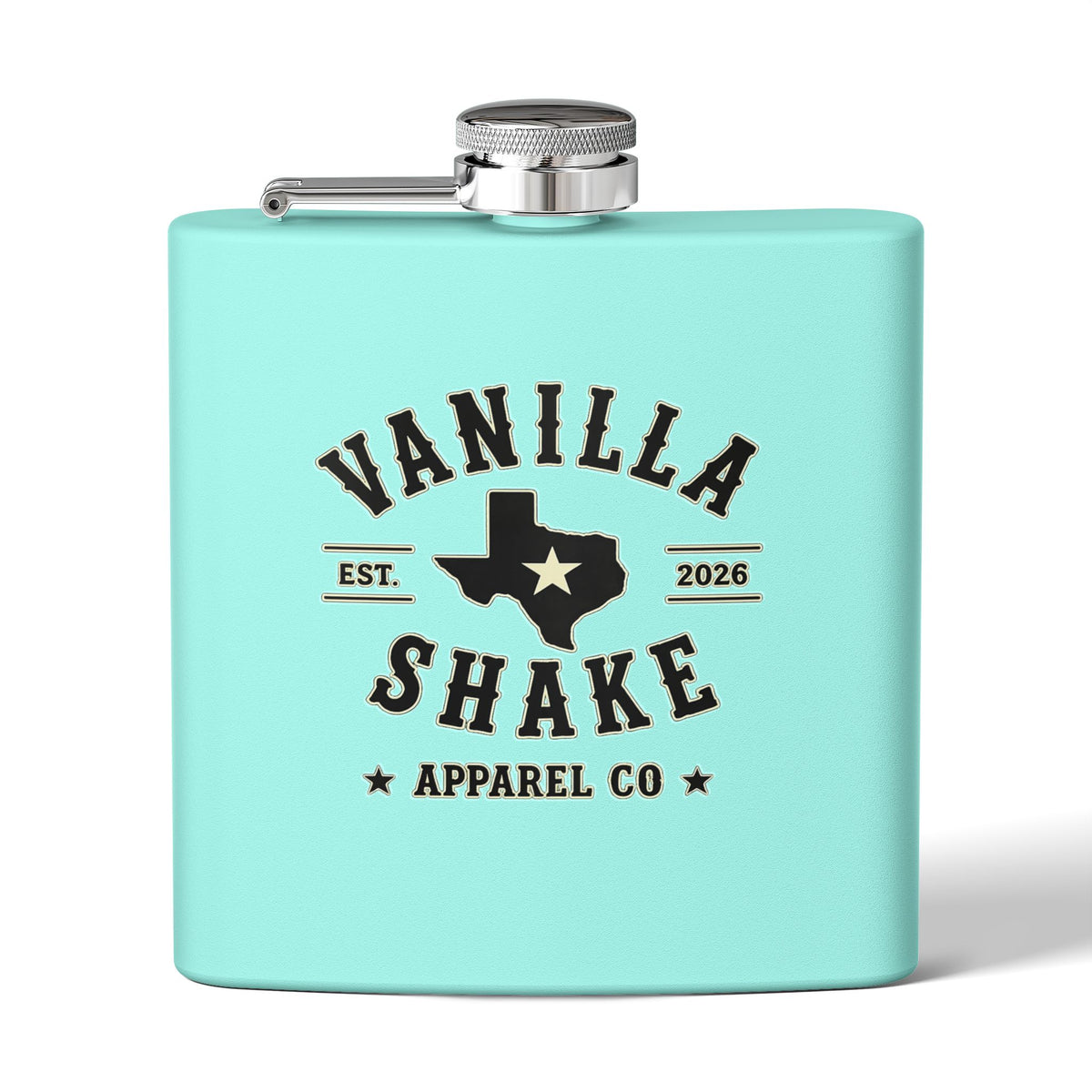 Stainless Steel Flask, 6oz