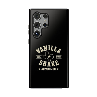 Black w/Ivory Logo lmpact-Resistant Phone Cases