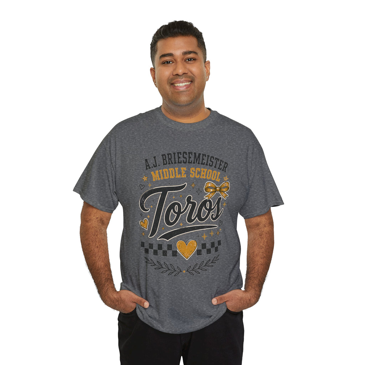 Toros Middle School Tee — L.J. Briesemaster School Spirit Shirt