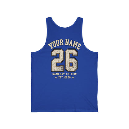 Friday Night Social Club Team Mom Tank — Personalized Gameday Jersey Tank