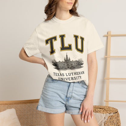 Texas Lutheran University T-Shirt — TLU Campus Vintage Graphic Tee