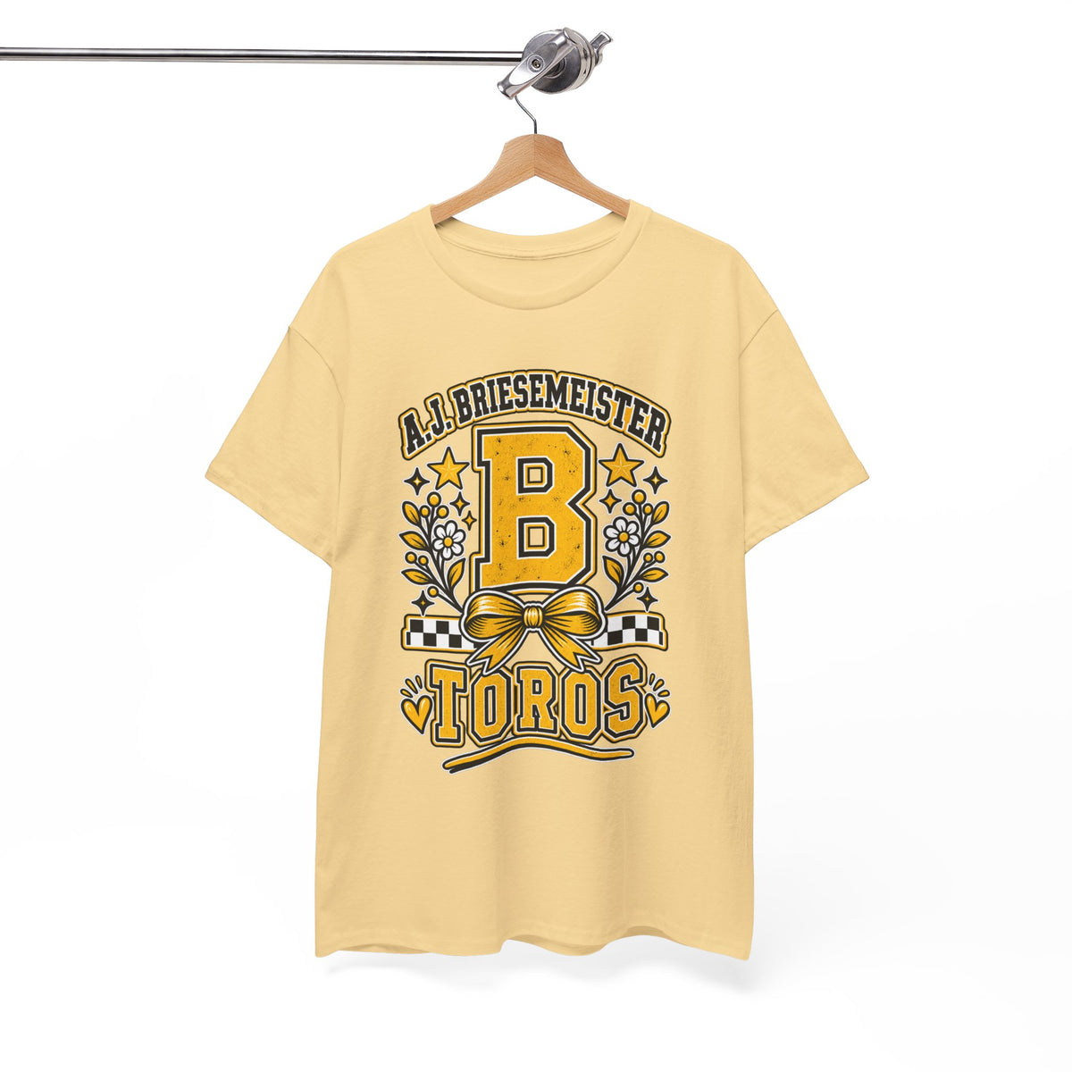 Toros 'B' Crest T-Shirt — AJ Briesemeister School Spirit Tee