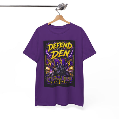 Defend the Den Navarro High School Panther T‑Shirt