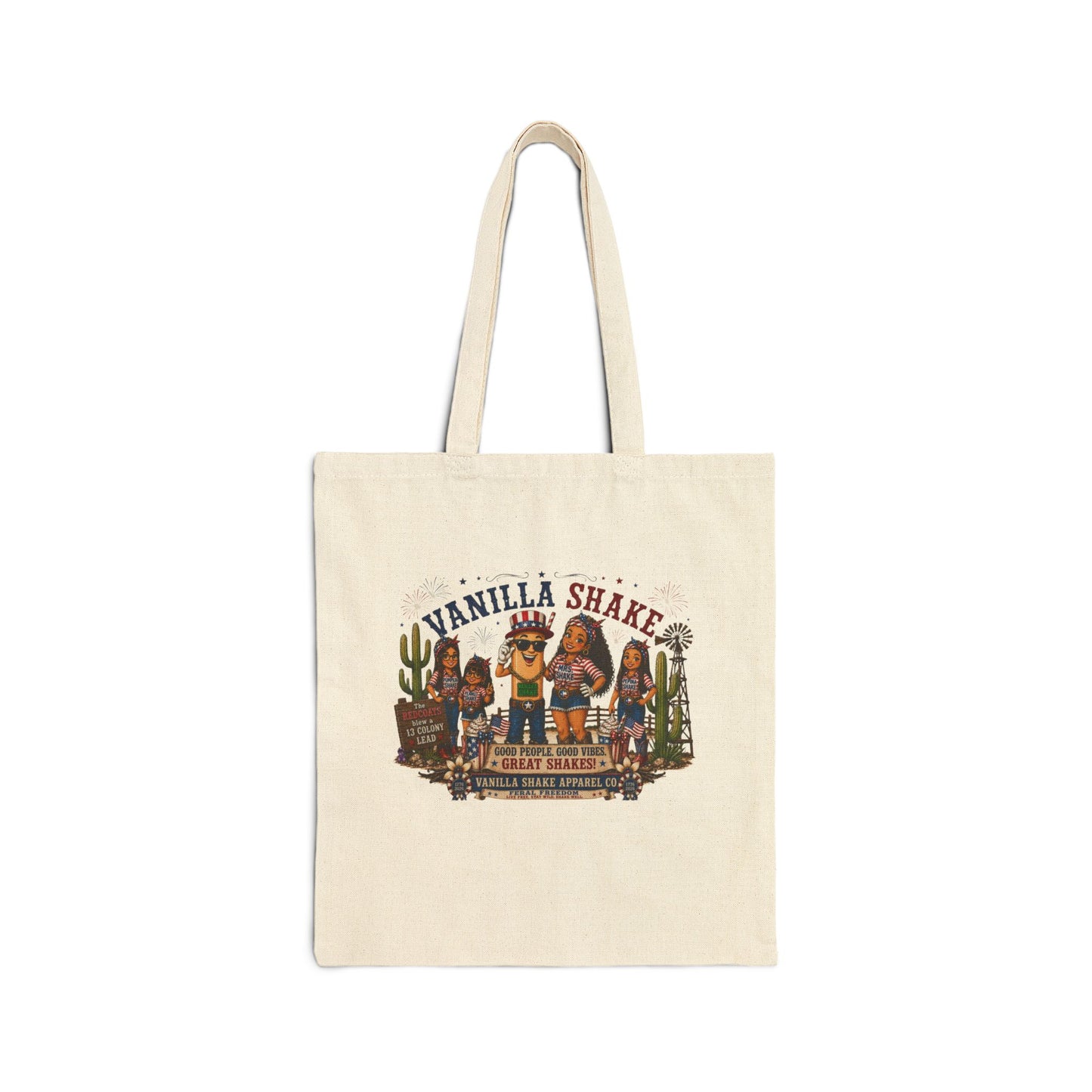 Cotton Canvas Tote Bag
