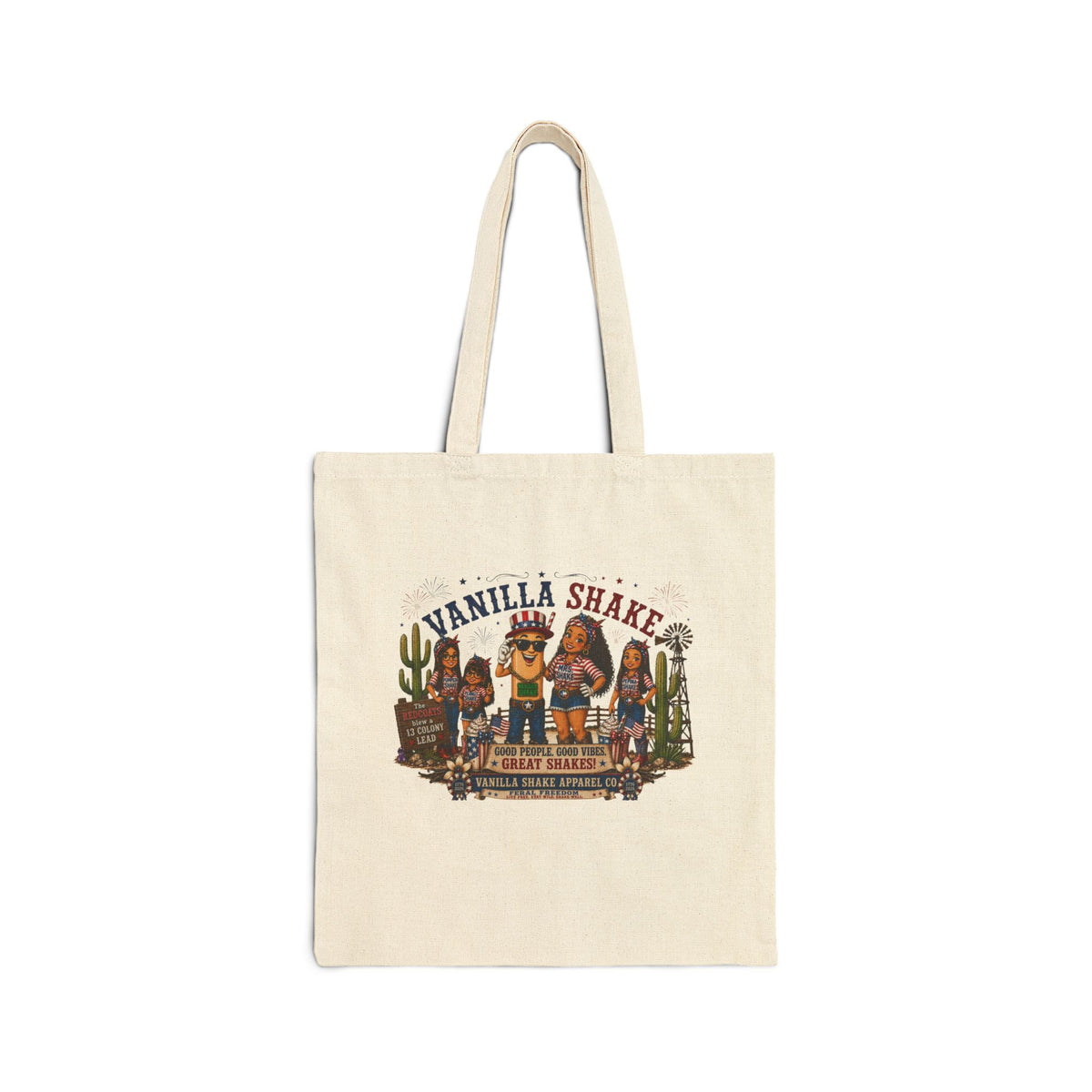 Cotton Canvas Tote Bag
