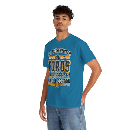 Toros Middle School Tee — A.J. Briesemeister School Spirit T-Shirt
