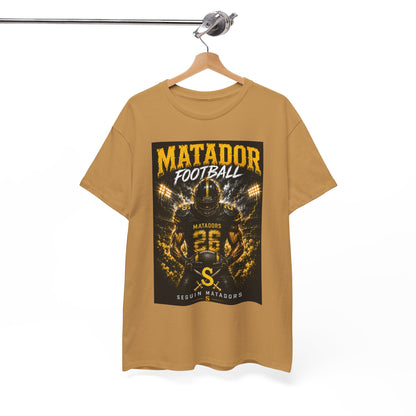 Matador Football Team Tee — Vintage Helmet Graphic Jersey Shirt