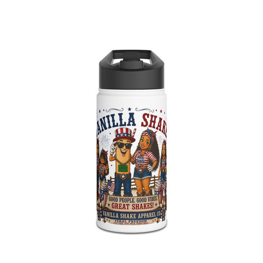 Stainless Steel Water Bottle, Standard Lid