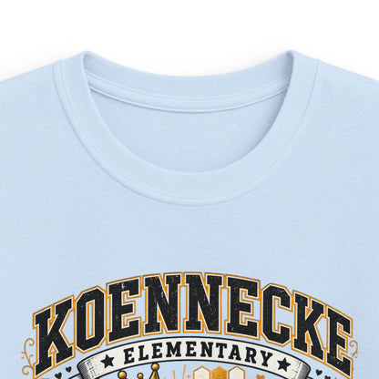 Kinder Crew Kids T‑Shirt — Kdennecke Elementary Kindergarten School Spirit Tee