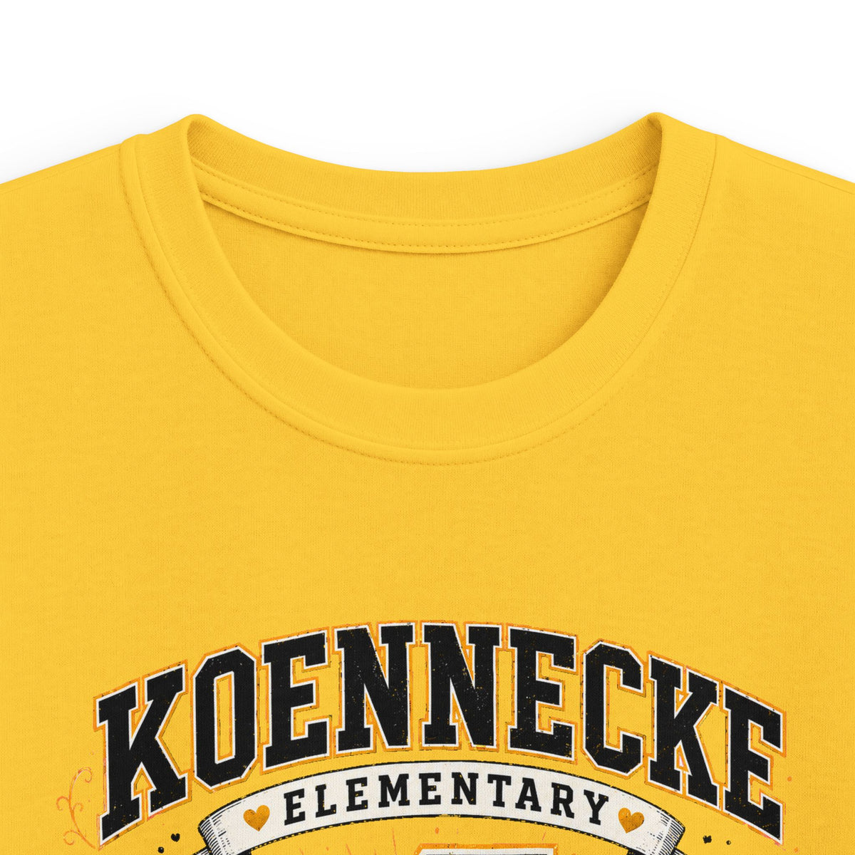 Koennecke Elementary Fourth Grade Kids T‑Shirt — '4 Fourth Grade' Bee School Tee