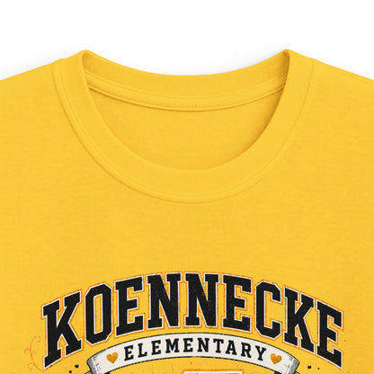 Koennecke Elementary Fourth Grade Kids T‑Shirt — '4 Fourth Grade' Bee School Tee