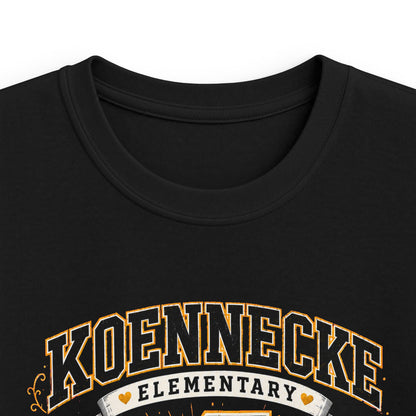Koennecke Elementary Fourth Grade Kids T‑Shirt — '4 Fourth Grade' Bee School Tee