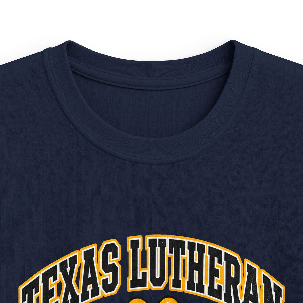 Texas Lutheran Bulldogs Kids T-Shirt — Floral Mascot Youth Tee