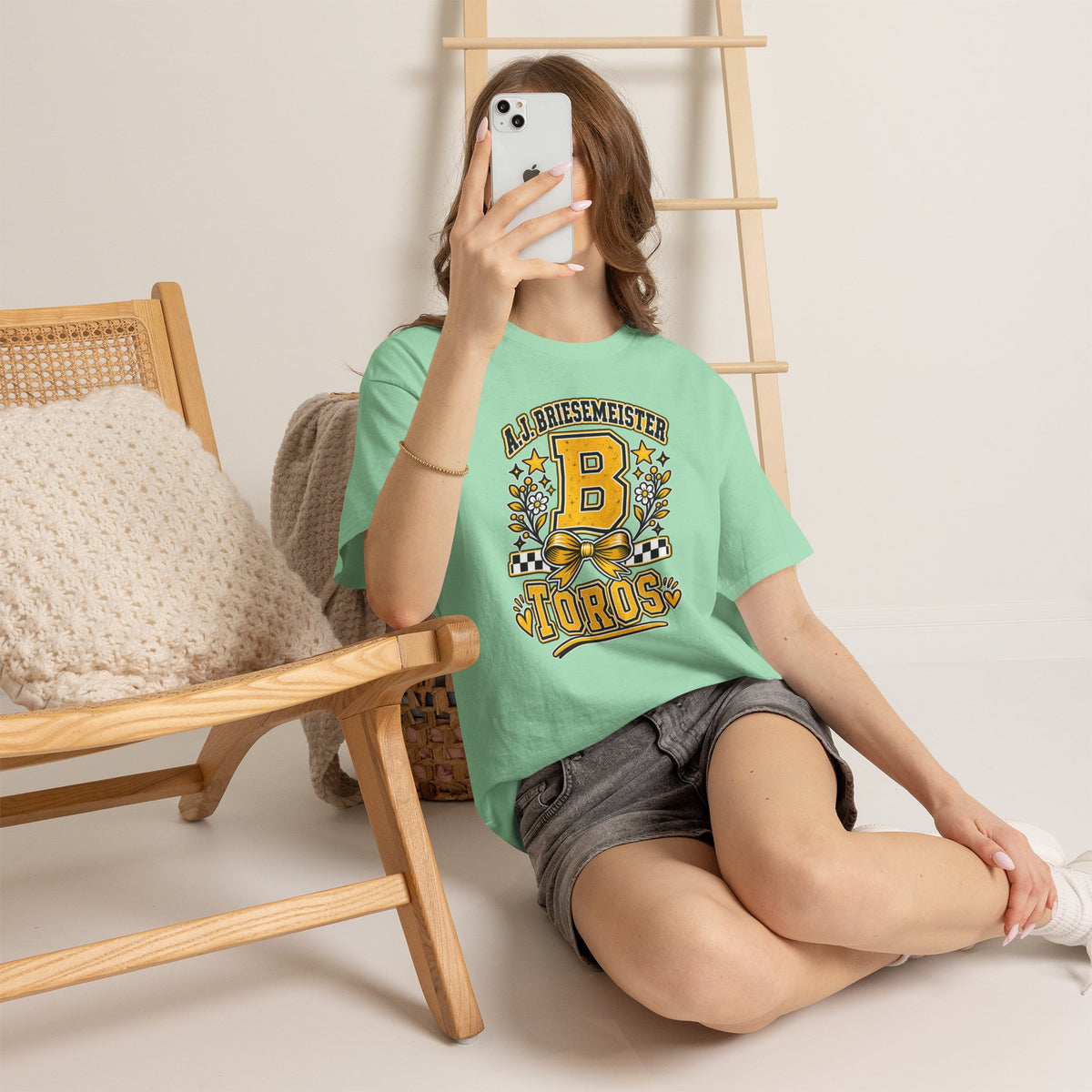 Toros 'B' Crest T-Shirt — AJ Briesemeister School Spirit Tee