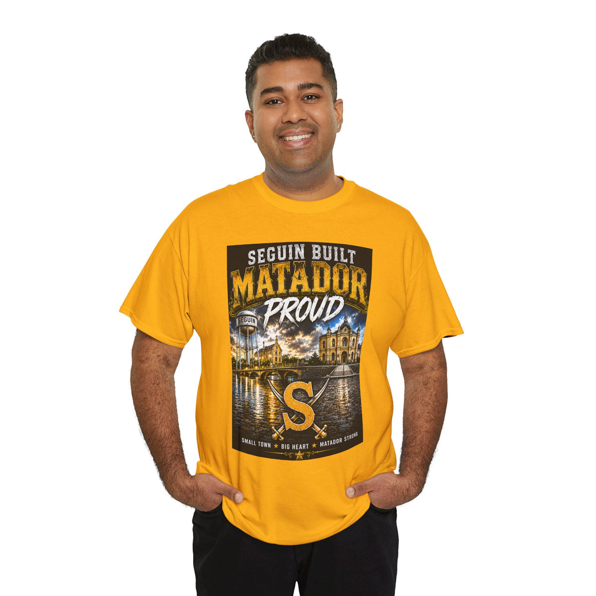 Seguin Built Matador Proud T-Shirt — Local City Pride Tee