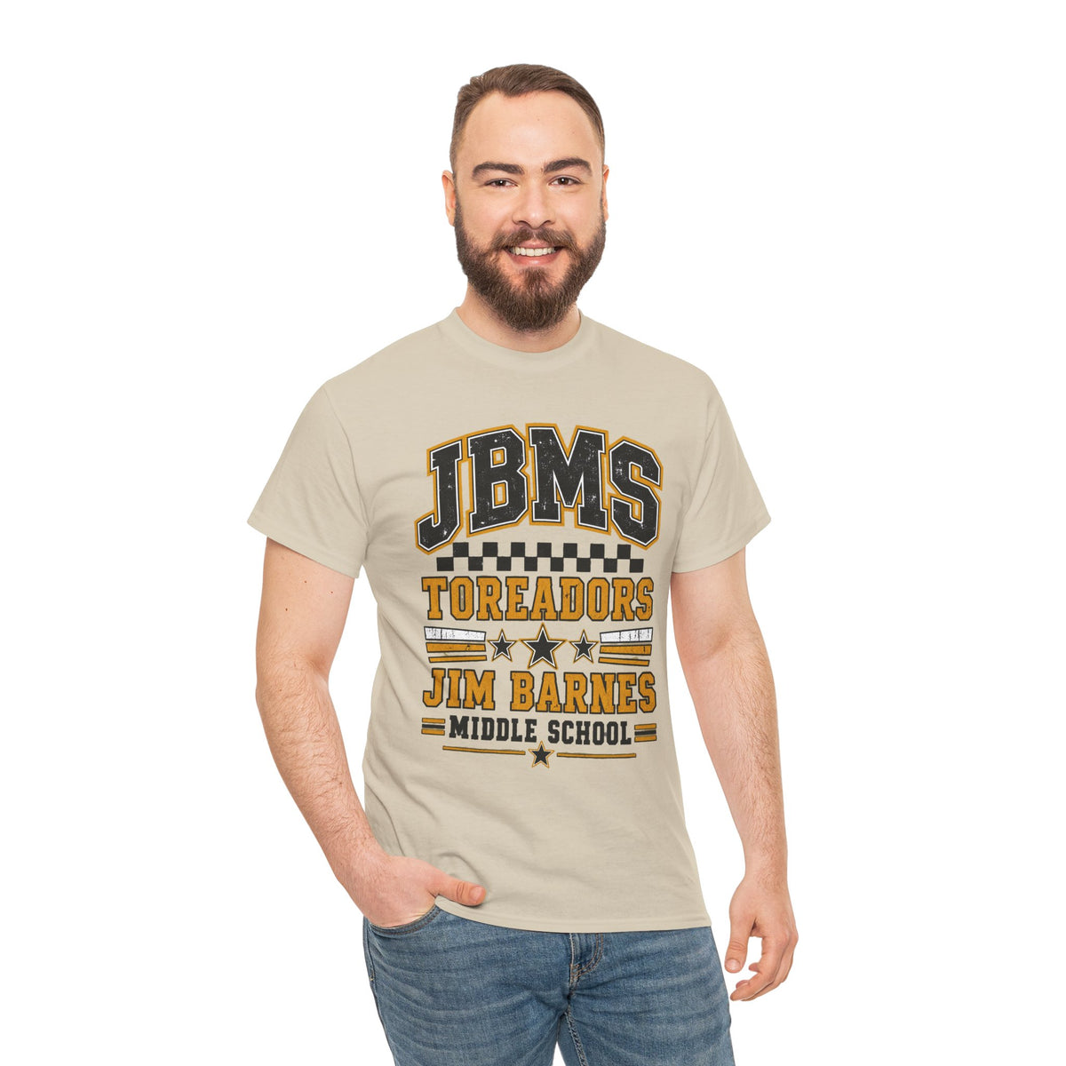 Jim Barnes Middle School Toreadors Tee — JBMS School Spirit T-Shirt