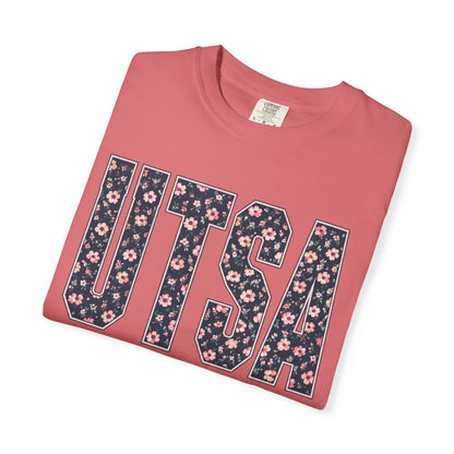 UTSA Floral Logo T‑Shirt — UT San Antonio Collegiate Tee