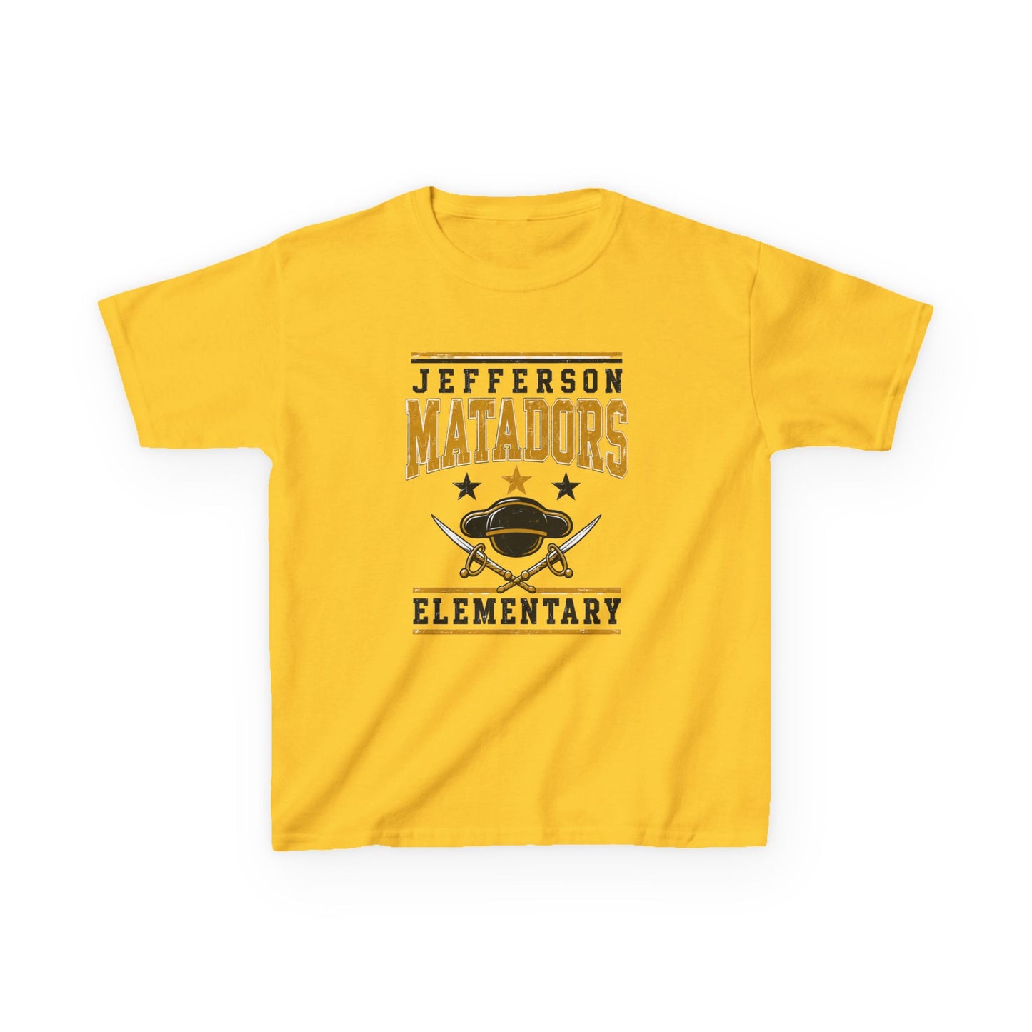 Jefferson Matadors Elementary Kids T-Shirt — School Spirit Tee
