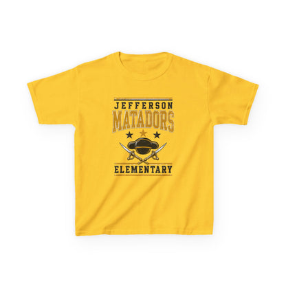 Jefferson Matadors Elementary Kids T-Shirt — School Spirit Tee