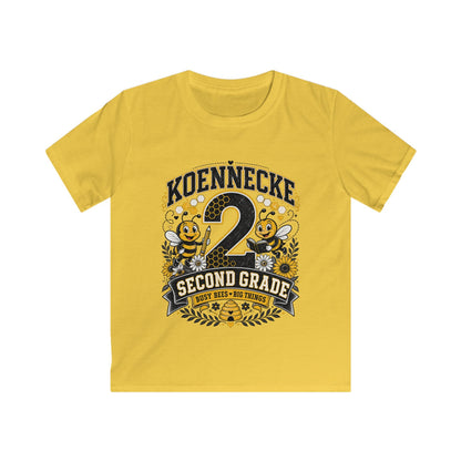 Personalized '2 Second Grade' Kids Tee — Custom Name Back-to-School Shirt