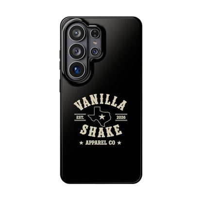 Black w/Ivory Logo lmpact-Resistant Phone Cases