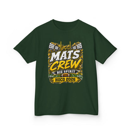Kids Tee — "Mats Crew Big Spirit Hoco 2026" Football Crewneck