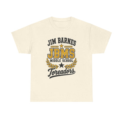 Jim Barnes Middle School JBMS Toreadors T-Shirt