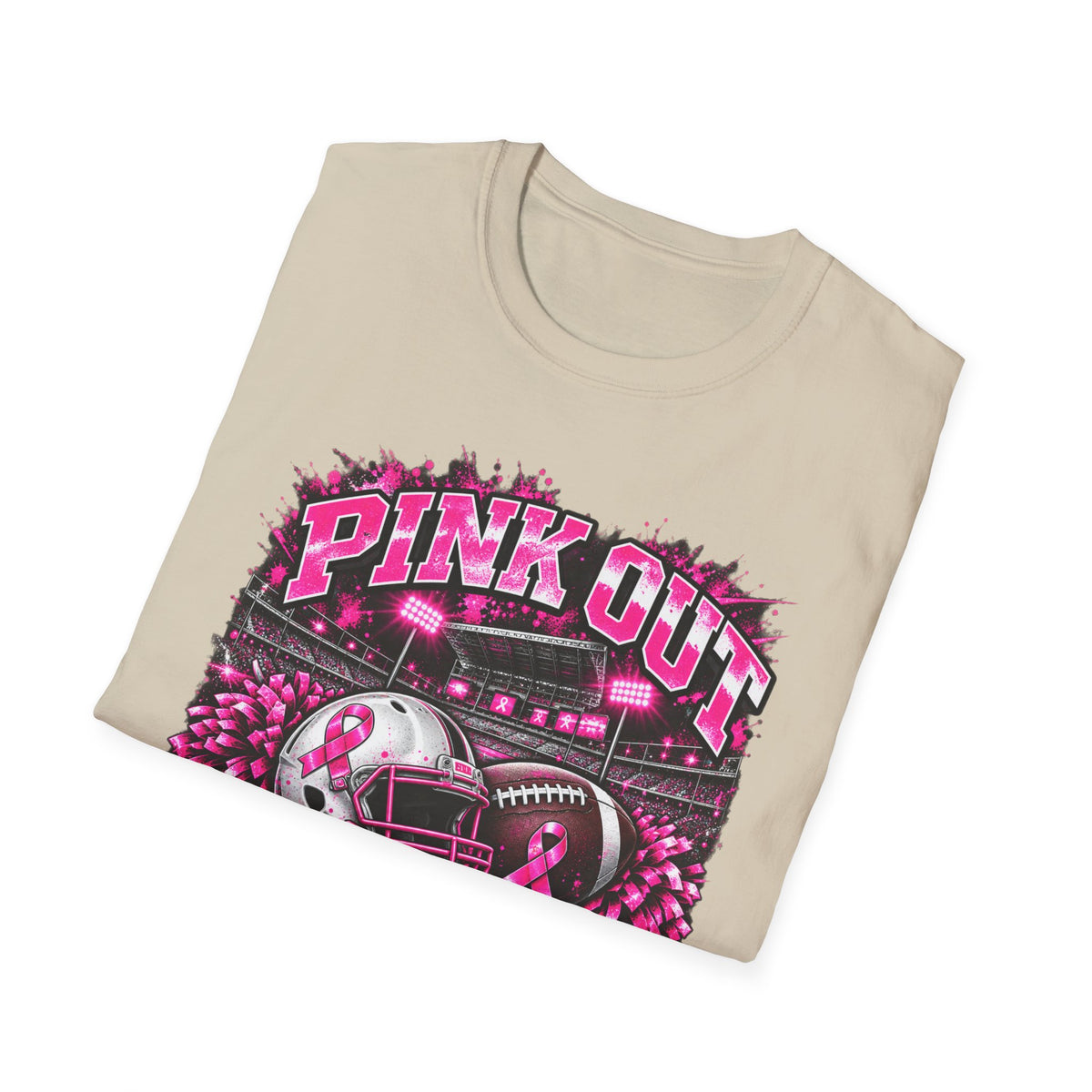 Pink Out Matadors Football T-Shirt — Breast Cancer Awareness Game Tee