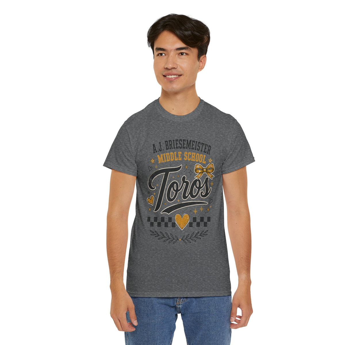 Toros Middle School Tee — L.J. Briesemaster School Spirit Shirt