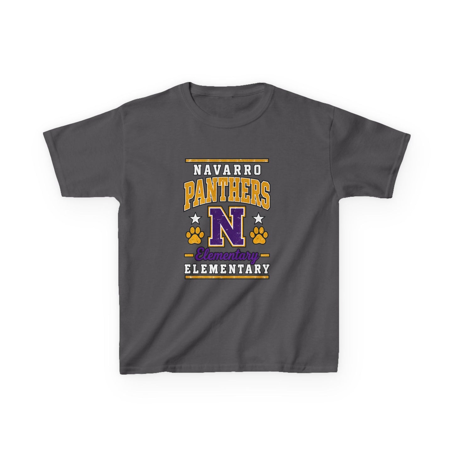 Navarro Panthers Kids T-Shirt — 'N' Elementary School Spirit Tee