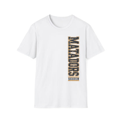 Bruns Matadors Vertical Graphic T-Shirt — School Team Spirit Tee