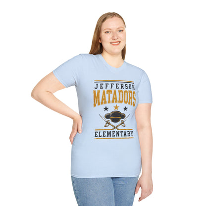 Jefferson Matadors Elementary T-Shirt — School Spirit Tee