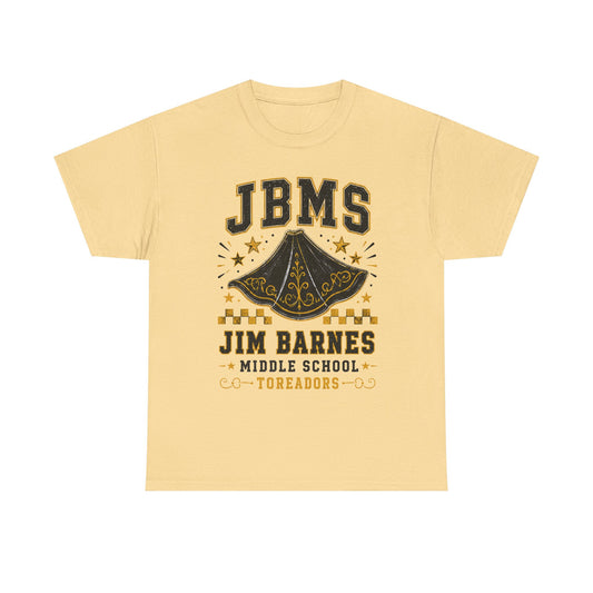 Jim Barnes Middle School JBMS Tornadoes T-Shirt — School Spirit Tee