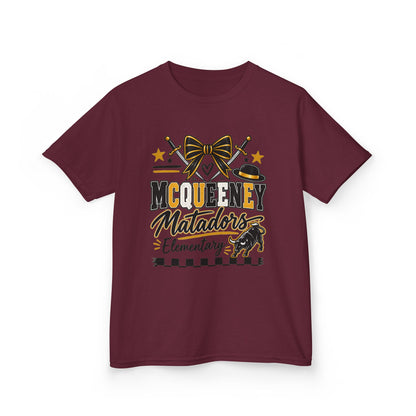Kids Tee — McQueeny Matadors Elementary School Spirit Shirt