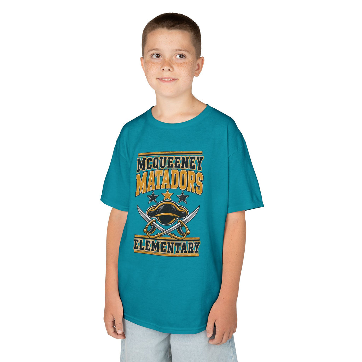 McQueeney Matadors Elementary Kids T-Shirt – School Spirit Tee