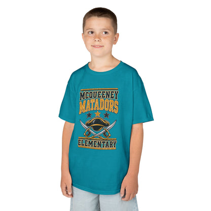 McQueeney Matadors Elementary Kids T-Shirt – School Spirit Tee