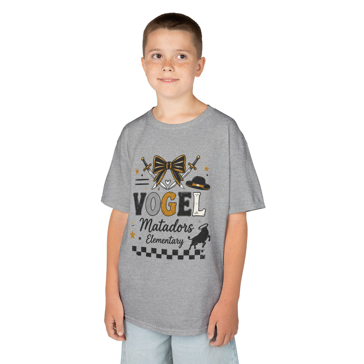 Matadors Elementary Kids T‑Shirt — "Vogel" School Spirit Tee