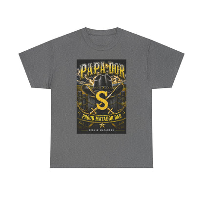 Matador Dad T-Shirt – "Papa-Dor" Proud Matador Design