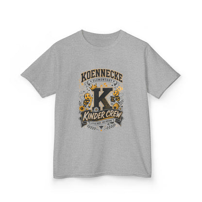 Kinder Crew Kids T-Shirt — 'Koennecke Kinder Crew' School Spirit Tee