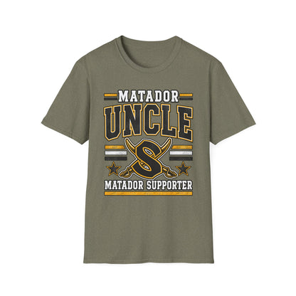 Matador Uncle T-Shirt — School Spirit Dad/Uncle Supporter Tee