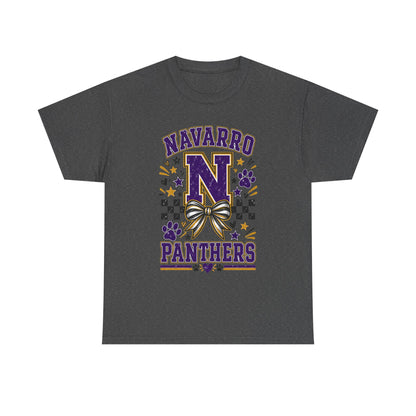Navarro Panthers N Cheer T-Shirt — School Spirit Cheerleader Tee