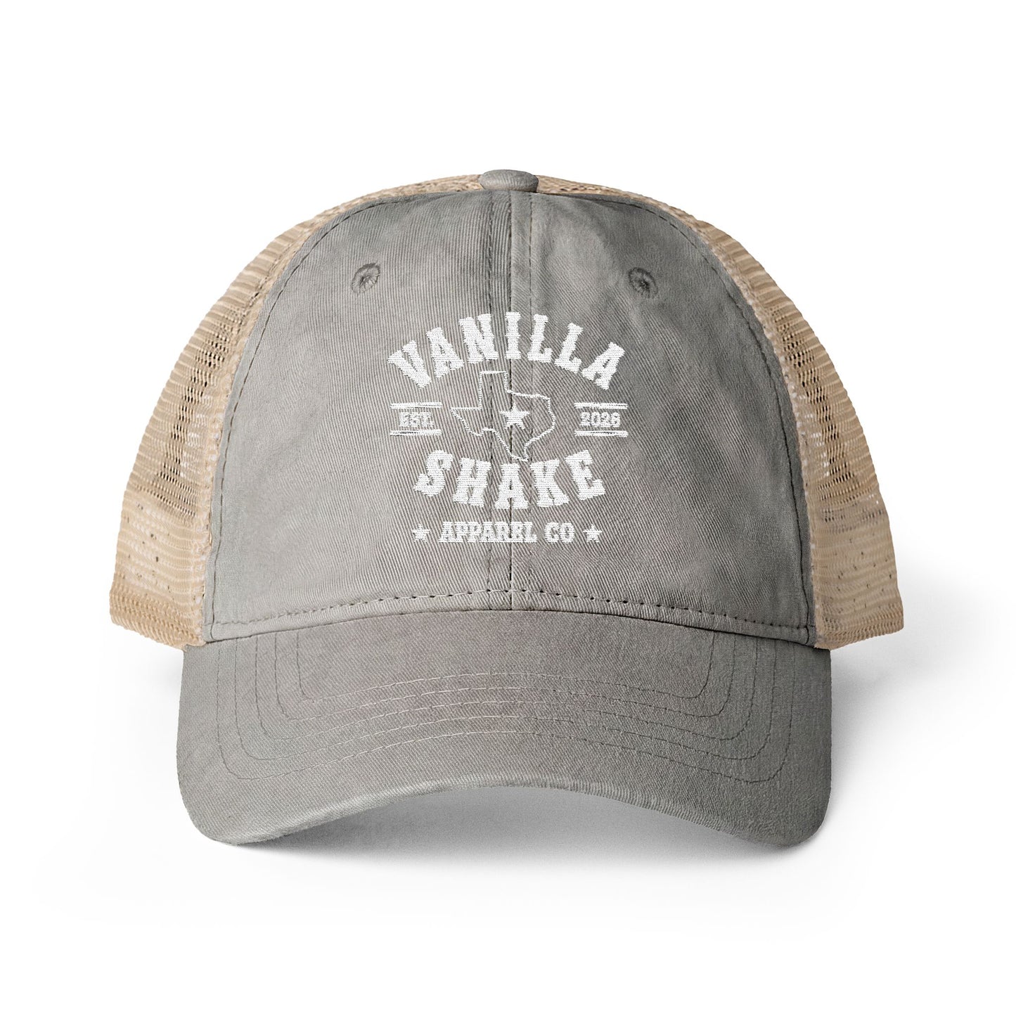 Women's Washed Mesh-Back Cap