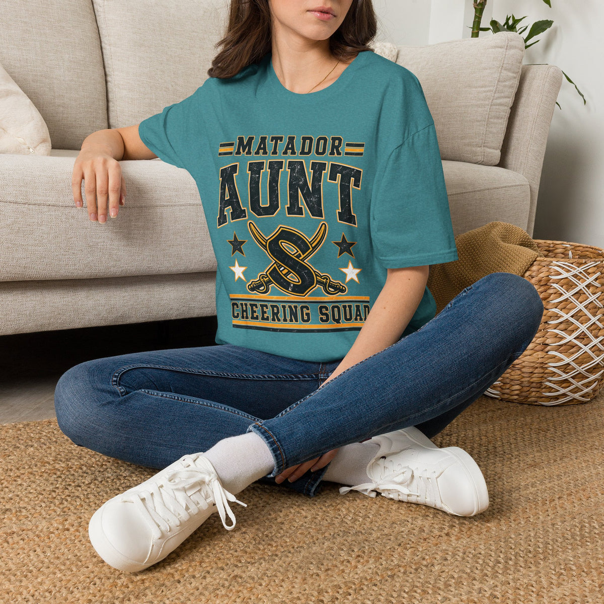 Matador Aunt T-Shirt — Cheer Squad Supporter Tee