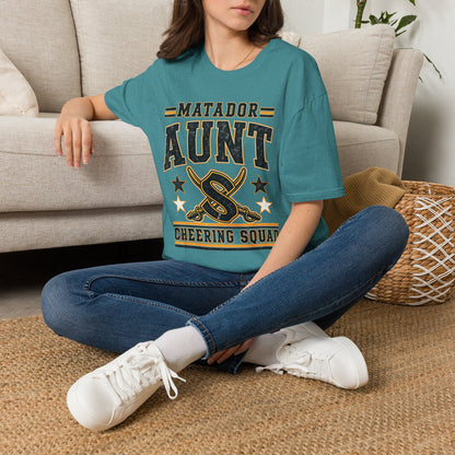 Matador Aunt T-Shirt — Cheer Squad Supporter Tee