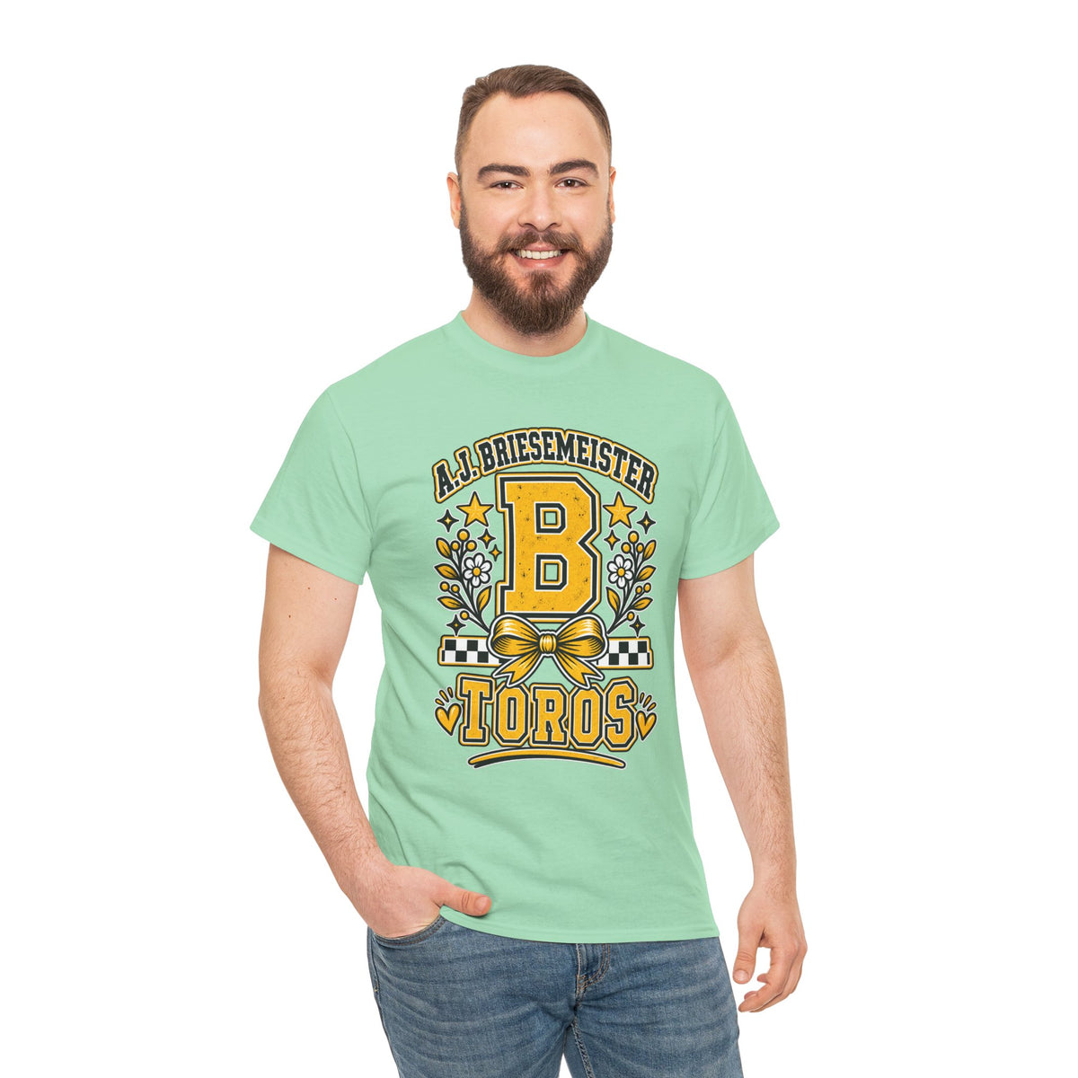 Toros 'B' Crest T-Shirt — AJ Briesemeister School Spirit Tee