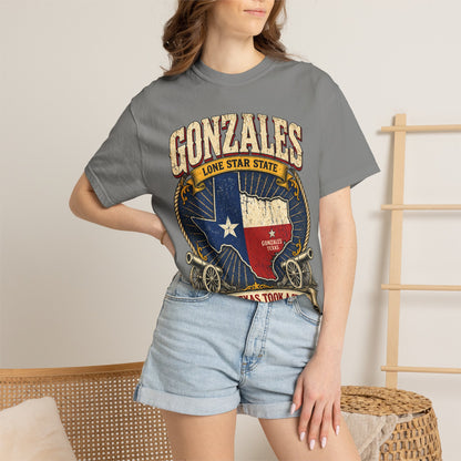 Gonzales Texas T-Shirt — 'Where Texas Took a Stand' Lone Star Heritage Tee