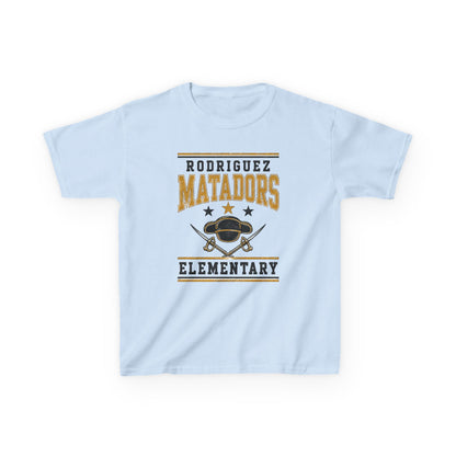 Rodriguez Matadors Elementary Kids T-Shirt — School Spirit Tee