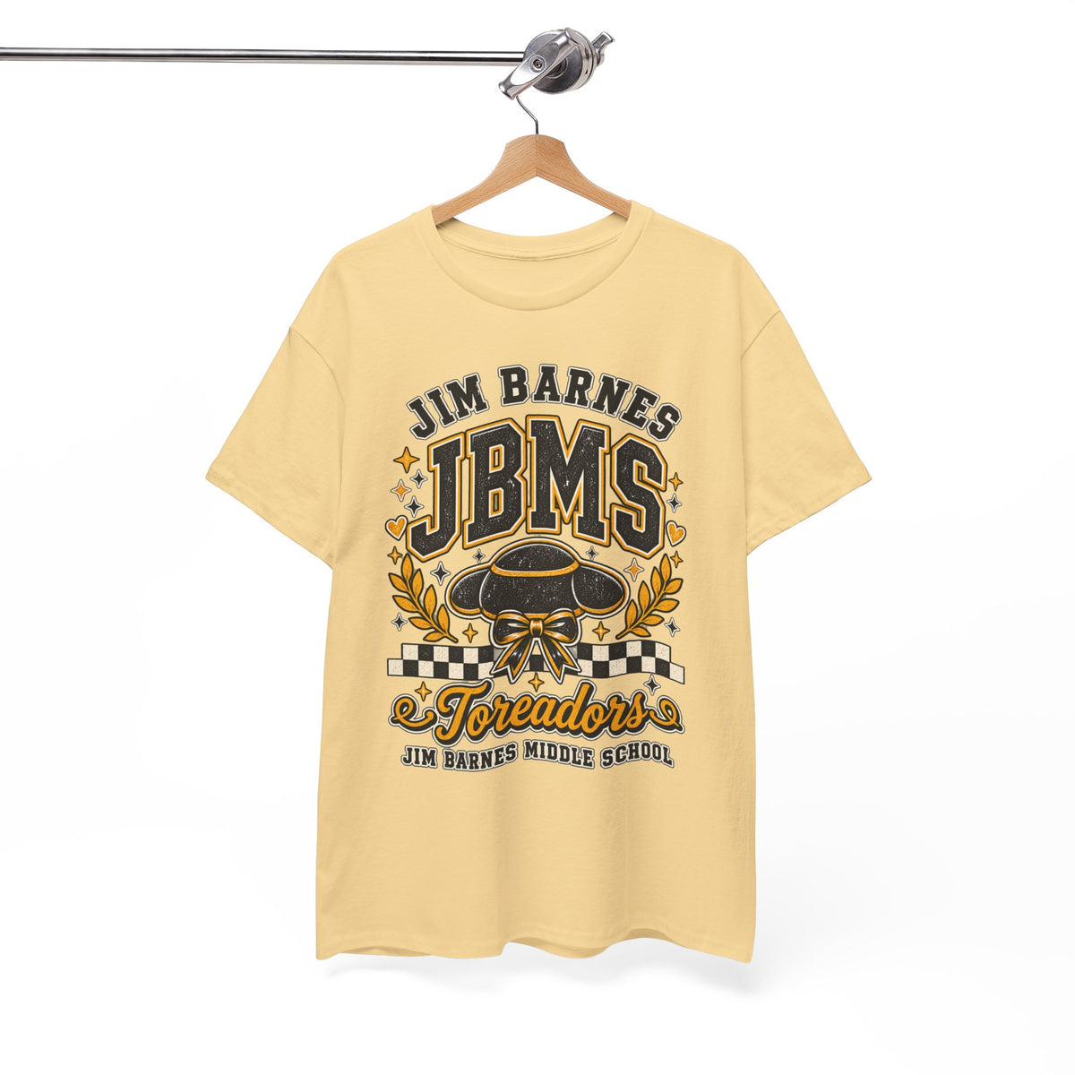 Jim Barnes JBMS Toreadors Middle School T-Shirt