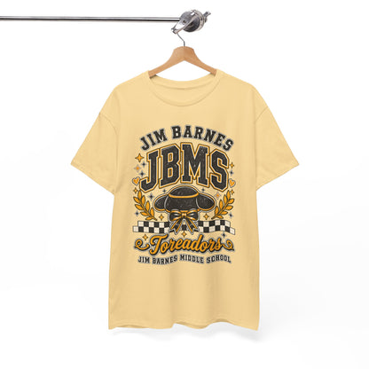 Jim Barnes JBMS Toreadors Middle School T-Shirt