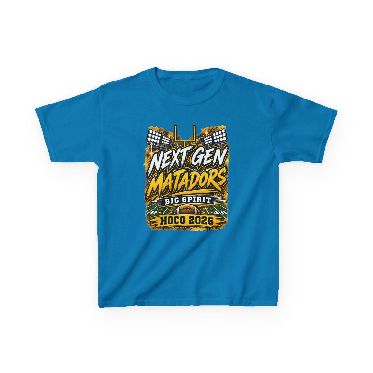 Kids Tee — "Next Gen Matadors" HOCO 2026 Big Spirit School Spirit Shirt
